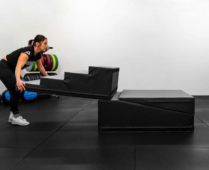 ramp handstand walk incline Gymnastic Hand Stand Walk Ramp with Stairs