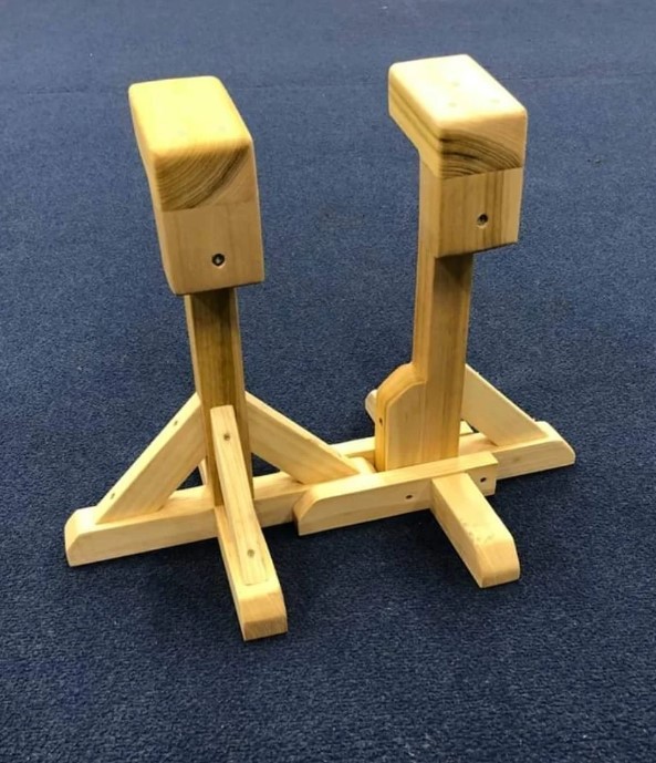 Wooden Gymnastic Pedestal Handstand Block Home Gymnastics Training