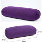 Yoga Bolster, Premium Velvet Bolster Pillow (26"X11"X7"), Large Rectangle Yoga Bolsters And Cushions, Bolster Pillow