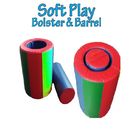 Durable Pvc Cover Bolster  Gymnastics Training Equipment And Barrel Set  Soft Foam Plyo Box Made In Usa