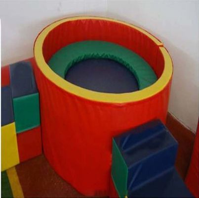 Gymnastics indoor playground Children Trampoline-Round Trampoline