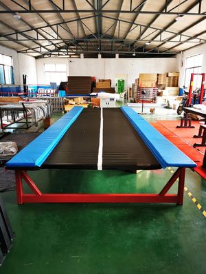 Gymnastics   Tumbl Trak  Trampoline  Gymnastics Long Trampoline Gymnastics Trampoline Springs