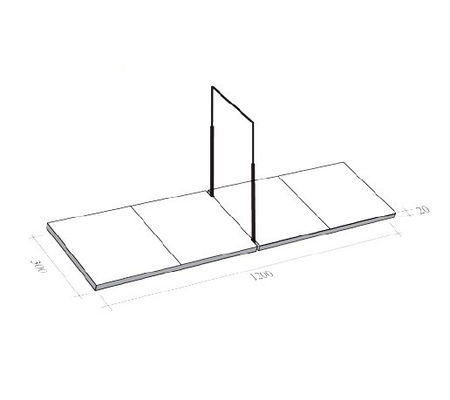 Gymnastics Competition Landing Mats For Horizontal Bar