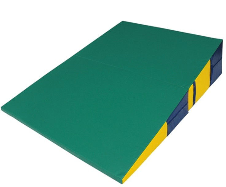 cpsia requirements anti slip Gymnastic Wedge  4'x10'x2" folding incline mats