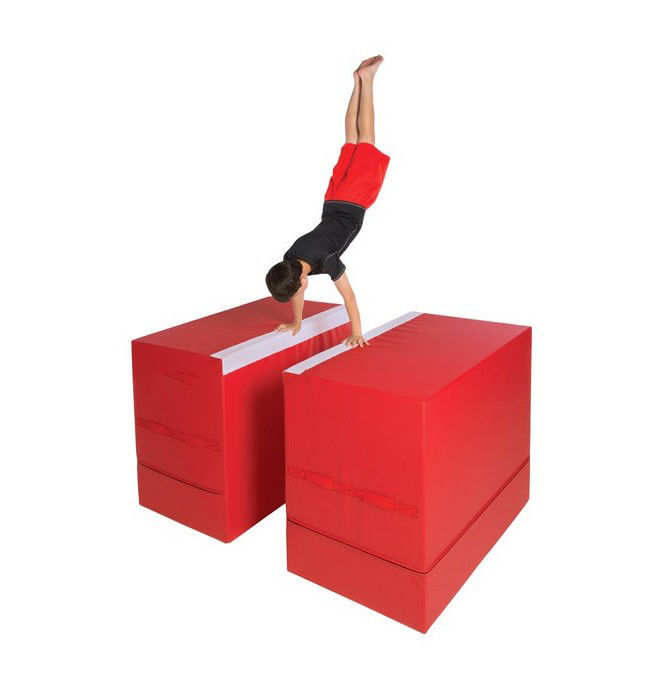 Cheap Sale Gym Equipment  Xpe Foam Parallel Bar Blocks  P-Bar Blocks/Pair For Improve Strength And Flexibility Of The Sh